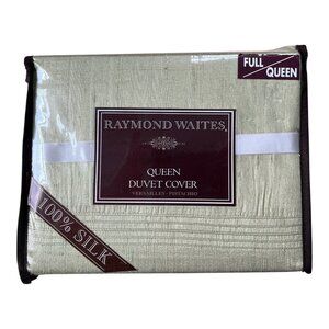 Raymond Waites Versailles Duvet Cover Queen Pistachio Luxury Bedding 100% Silk